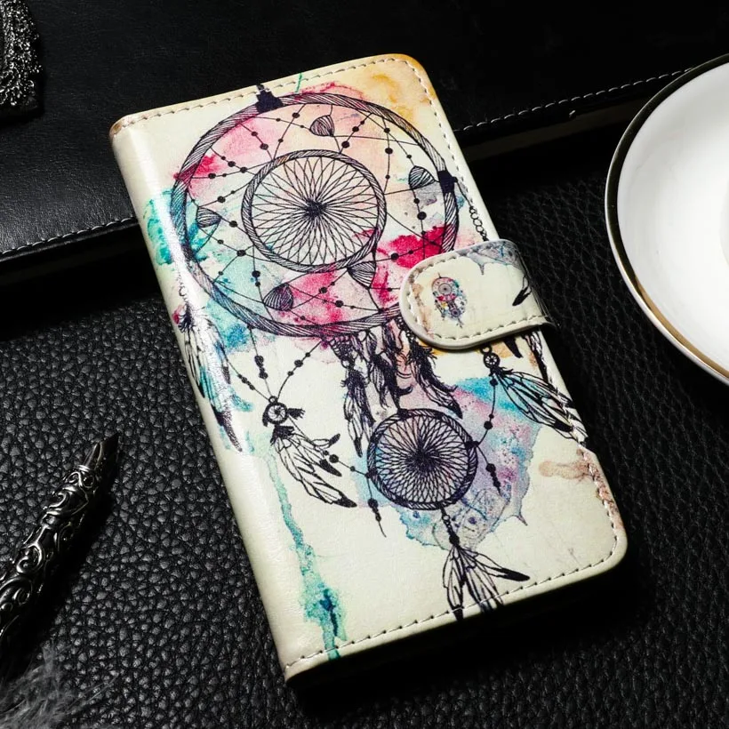 Чехол из искусственной кожи с защелкой для Xiaomi Redmi Note 5 5A Pro Примечание Глобальный