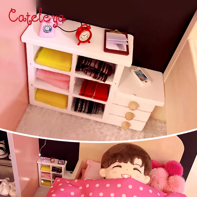 Кукла Cataleya BJD 15 см 20 кукла bjd прикроватный столик пальто шкаф украшения реквизит
