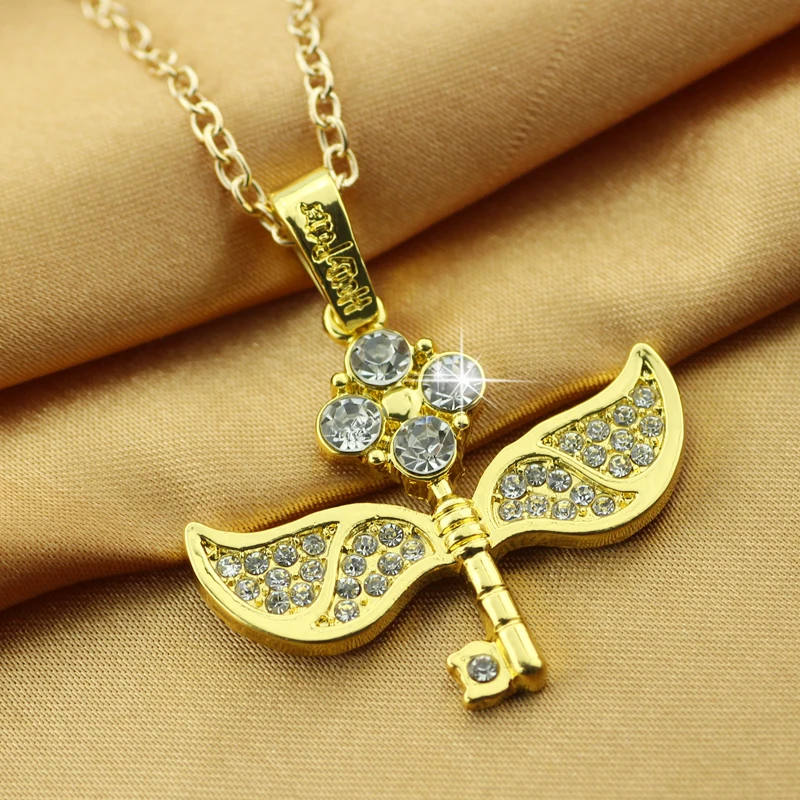 Себе ювелирные изделия Хогвартс Золото Золотой снитч Ожерелья и Подвески Полный