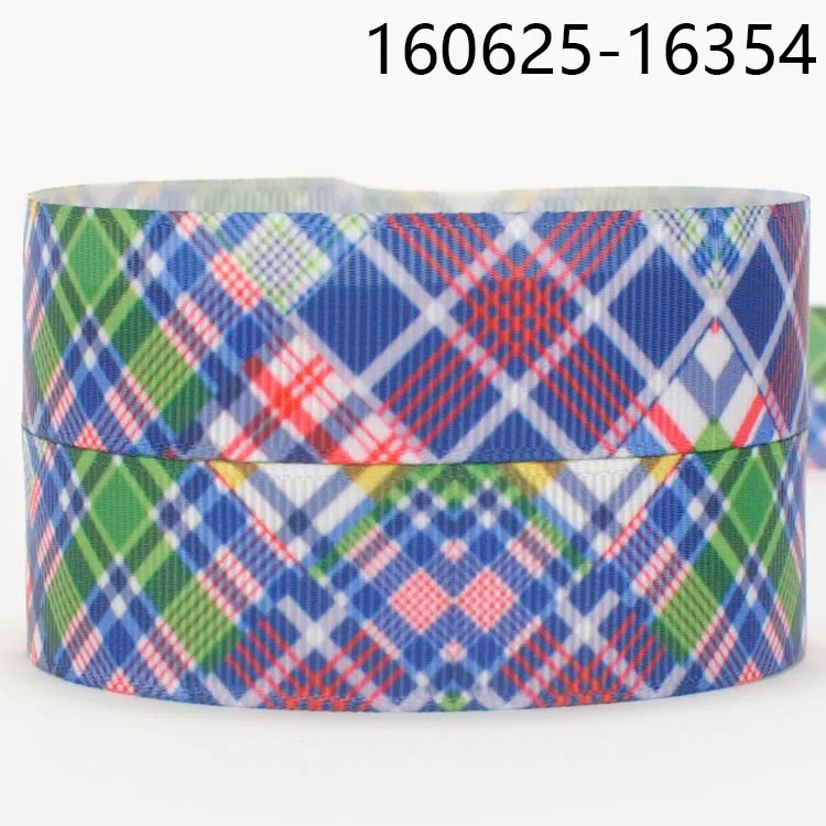 

NEW sales 50 yards blue wave pattern printed grosgrain ribbon free shipping