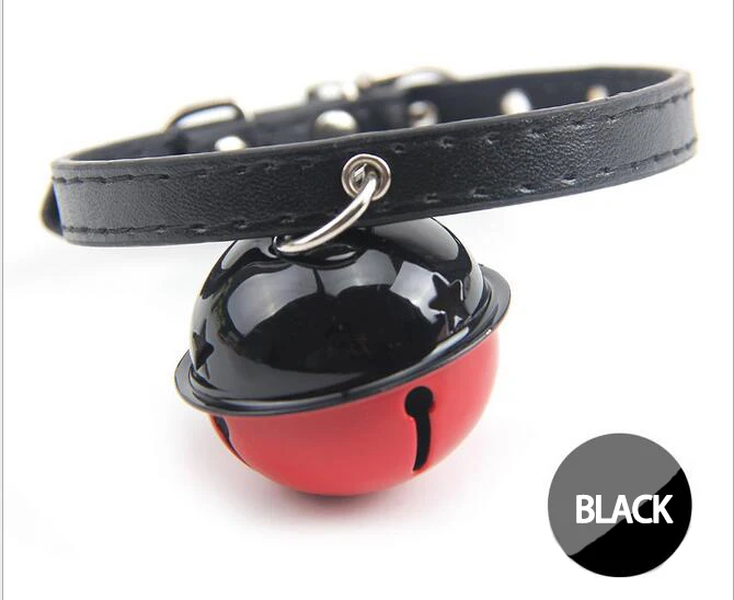 1 0x30 см регулируемый удобный персональный ошейник для собаки с колокольчиком и