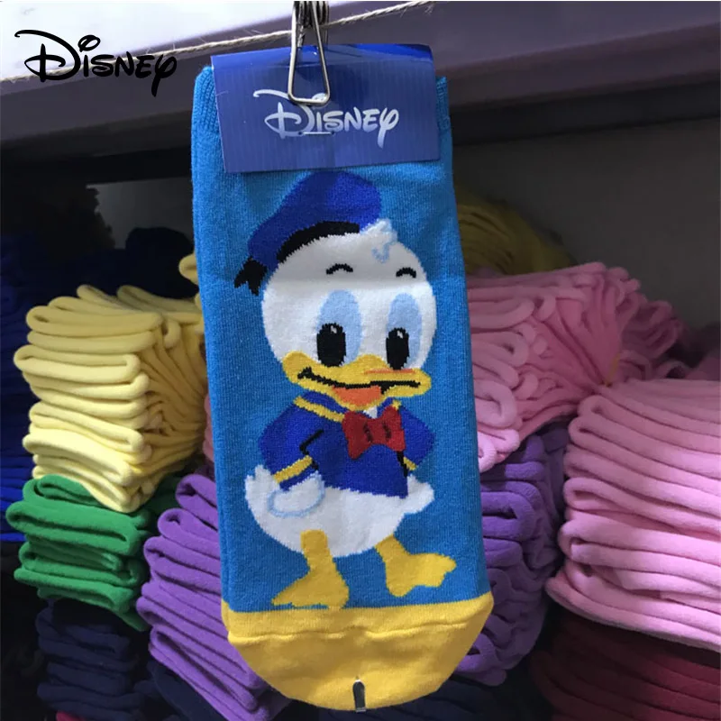 Disney Короткие полусапожки женские носки ярких цветов с рисунком комплект Микки