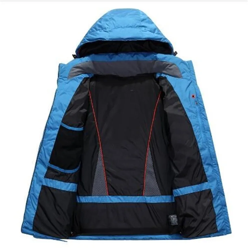 Мужской короткий пуховик на белом утином пуху зима 2018 | Мужская одежда