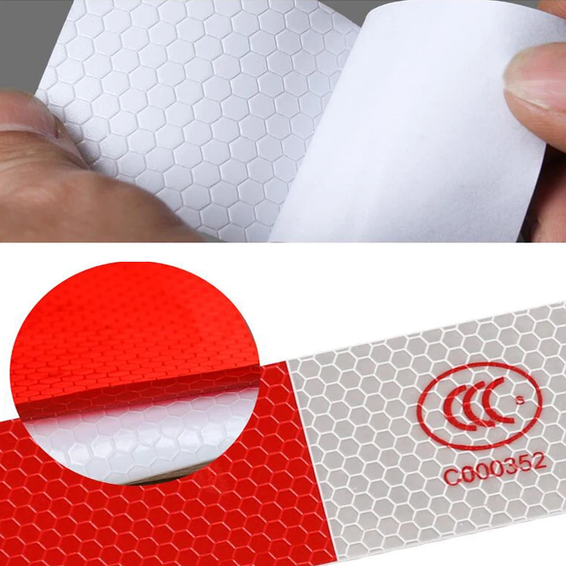 Светоотражающий знак безопасности на сайте 5 см x 10 м|sticker for car|for carstickers trucks |
