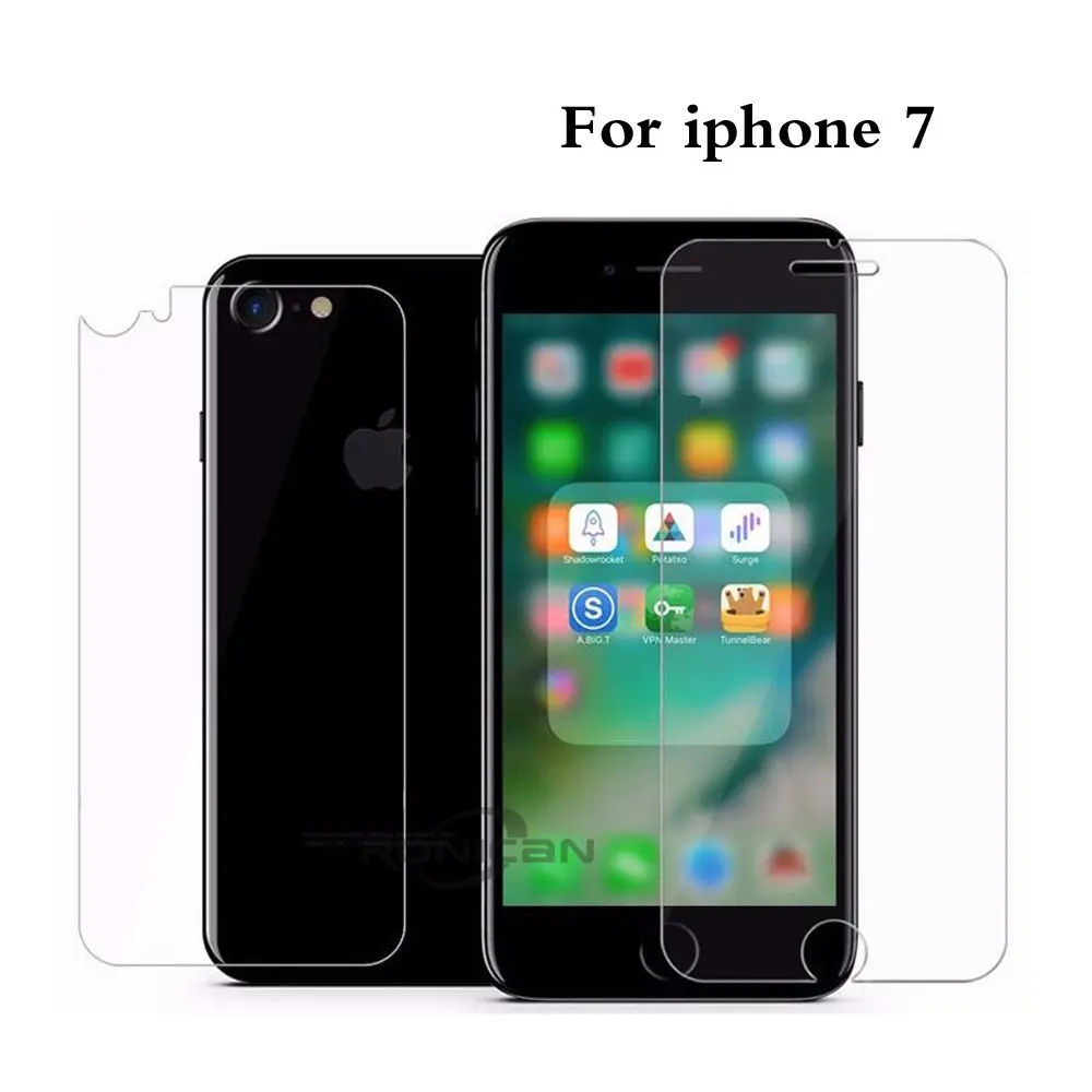 2 шт./лот закаленное стекло для iPhone 5 5S SE 4 4S 6 6s 7 8 Plus Защита экрана X|tempered glass|screen