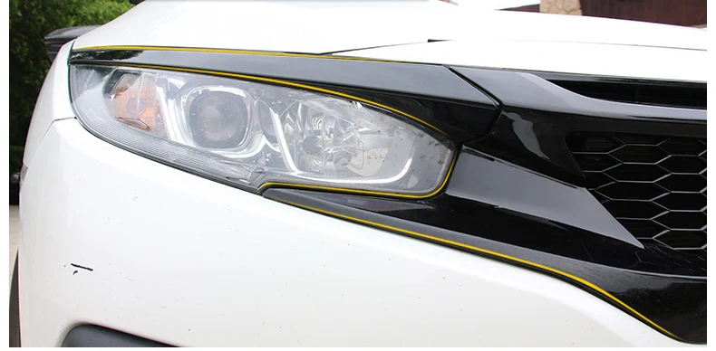 Автостайлинг, автомобильный головной гриль, Стайлинг для honda civic 10th civic