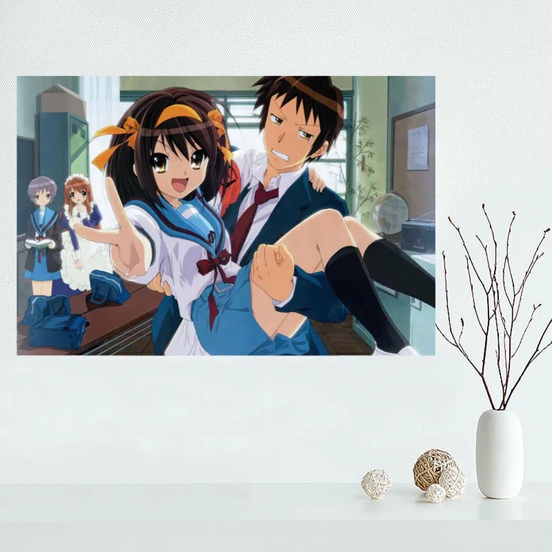 Постер на холсте Харухи зузузумия шелковая ткань настенный постер для гостиной