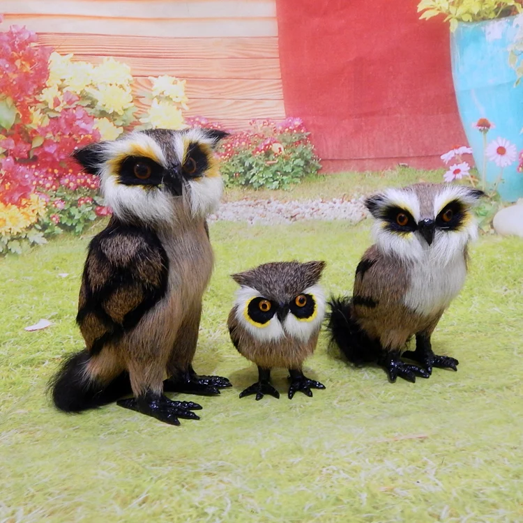 Моделирование Ночная Сова Модель полиэтилен и меха ручной работы фигурки