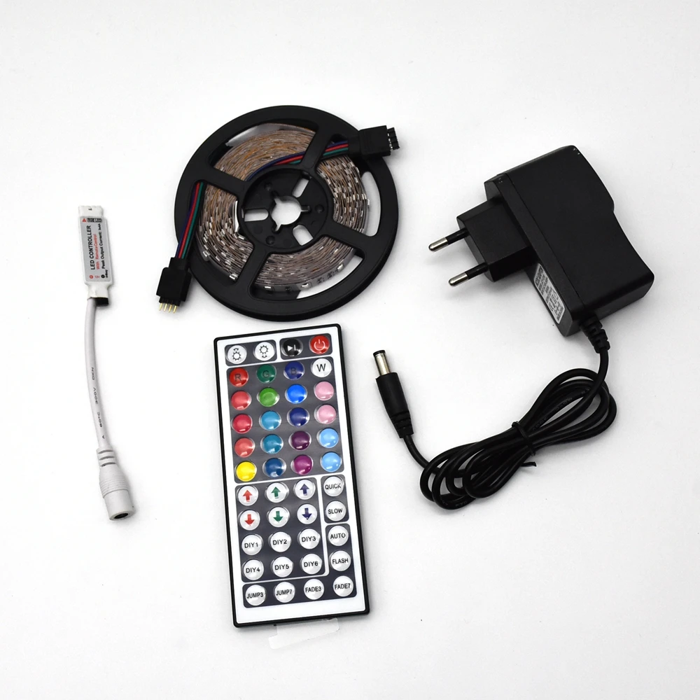 Водонепроницаемая светодиодная лента RGB 2835 SMD 5 м 60 светодиодов/м включает