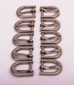 Пряжка квадратная для кожаного браслета, ширина 1,3 см, 20 шт.партия, F07