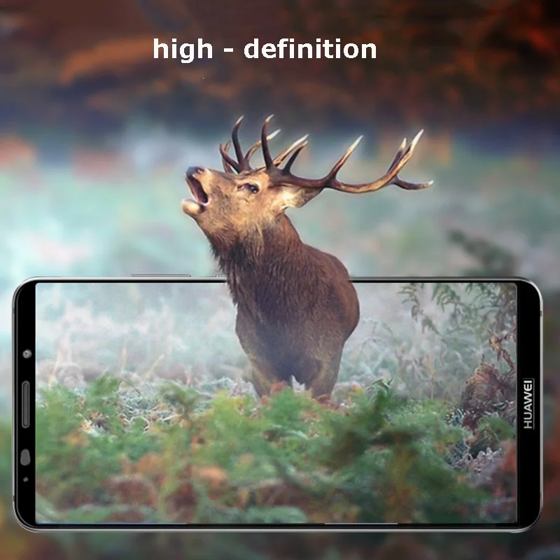 Для Huawei Mate 9 закаленное стекло 3D полное покрытие углеродное волокно Защита экрана