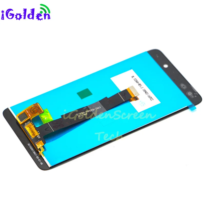 Черный Новый ЖК-дисплей дигитайзер сборка для Alcatel idol 5S OT6060 6060s с сенсорным