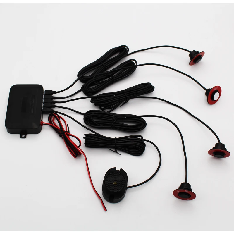 Плоский датчик парковки для автомобилей с регулируемой глубиной и отверстием