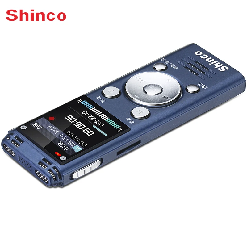 Shinco RV20 16 Гб Professional Digital диктофон с голосовой активацией стерео Голос регистраторы