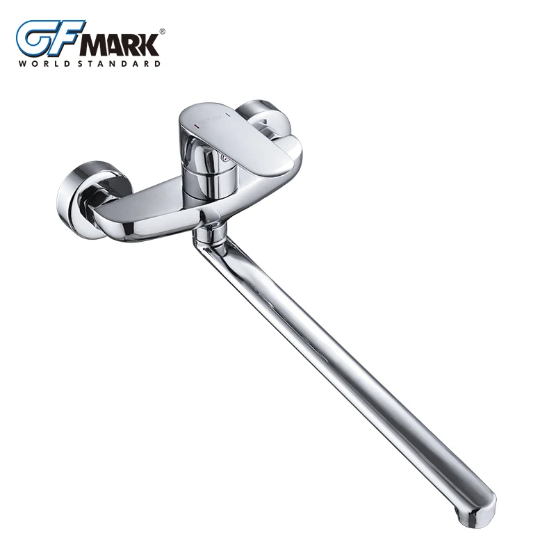 GFmark смеситель для кухни с длинным носиком настенный воды Torneira Grifo Cocina