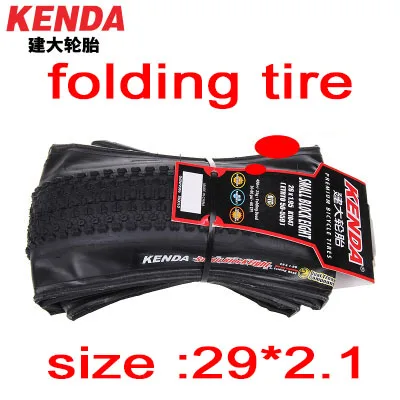 Kenda k1047 шины для велосипеда MTB горный велосипед складной Велосипедный спорт провода шарика 26/27. 5/29*1,95/2,1/2,35 Сверхлегкий низкое сопротивление - Цвет: 29 21 folding bead