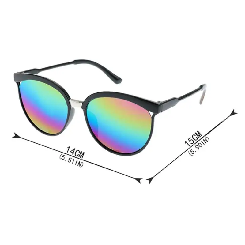 Винтажные женские и мужские солнцезащитные очки кошачий глаз покрытие защитные