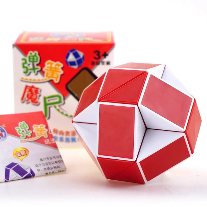 ShengShou 24 блока линейка Магическая змея антистресс Головоломка Куб Neo cubo magico стресс