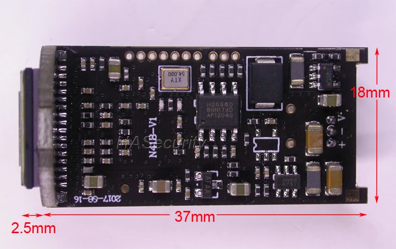 Внешняя идентификация (1080P) / CVBS (D1) 1/2.9 &quotSony Exmor IMX322 CMOS sensor NVP2441H CCTV camera module PCB board (UTC