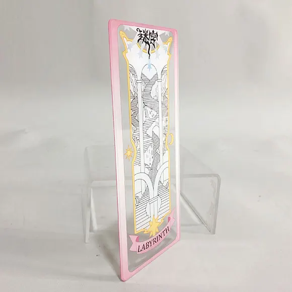 Косплей японского аниме карты Captor Sakura KINOMOTO SAKURA прозрачные Аксессуары для