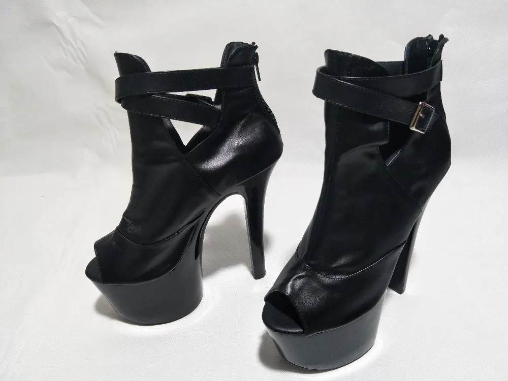 Туфли на очень высоком каблуке 17 см для ночных клубов в европейском и