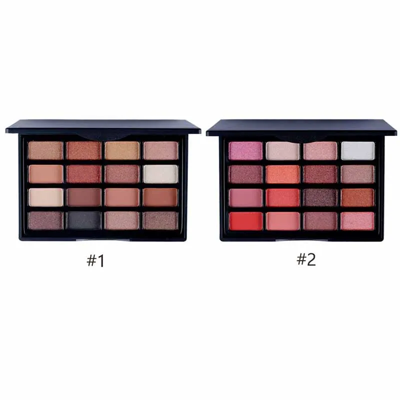 16 Colors Eyeshadow Palette Shining Shimmer Nature Nude Makeup Eye Shadow Cosmetics YUF99 |