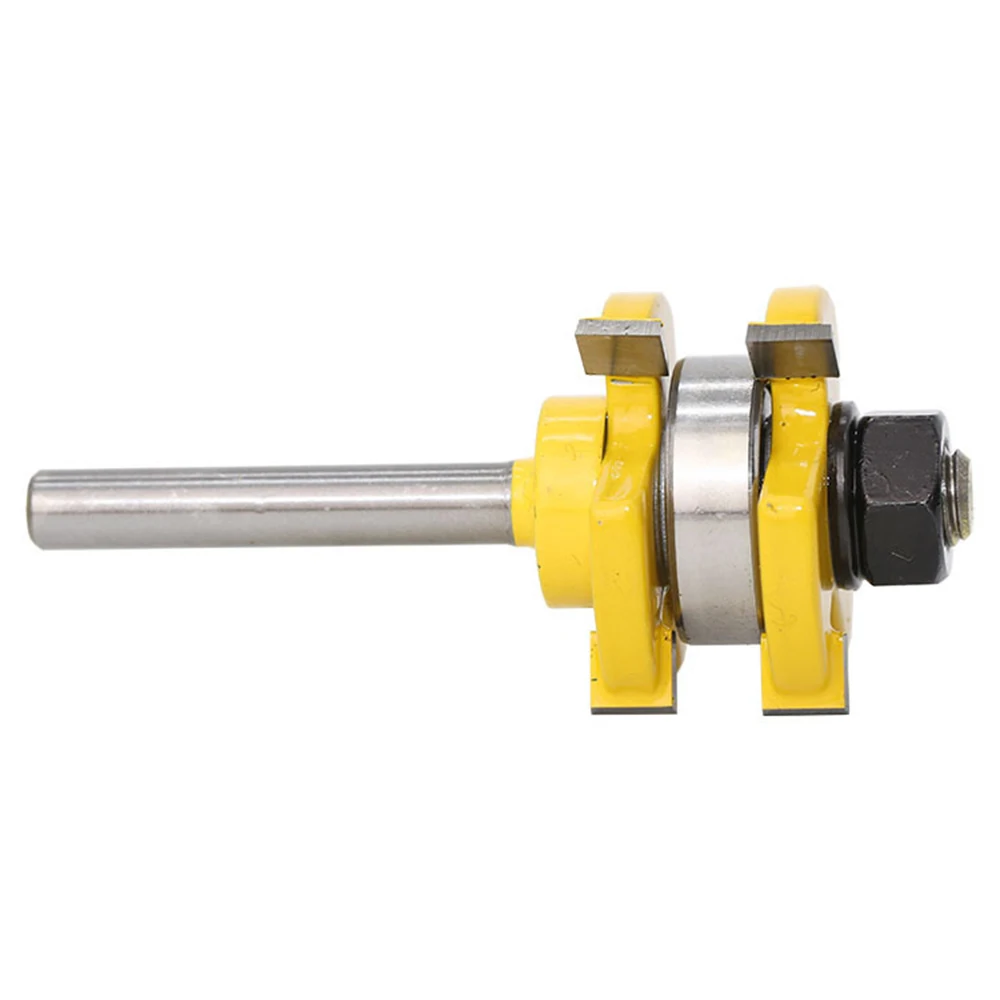 2 шт. 1/2 дюйма хвостовик 3Т карбидная Концевая фреза резчик по дереву двери шкафа