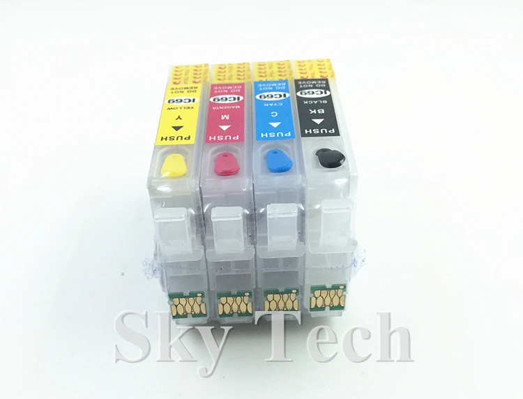 Пустые многоразовые картриджи 69L IC69 для ICBK69 ICY69 подходит PX 405A/045A/046A/435A/436A/505F/535F/105 с