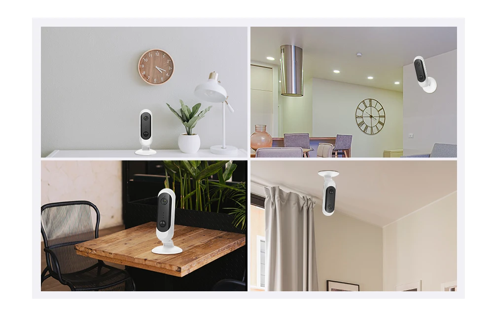 MISECU 1080P HD батарея IP камера WiFi беспроводная домашняя безопасность ночное видение перезаряжаемая сигнализация аудио низкая мощность мини IP камера