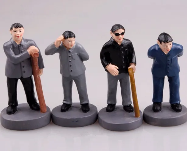 

Mental sand sandbox game with Sandplay psychological product Disabled people humped lame deaf ears blind 4pcs/set