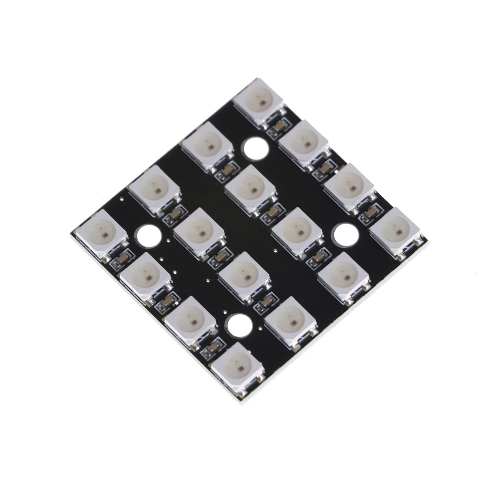16 битные светодиодсветодиодный RGB лампы WS2812B 5050 светодиодный со встроенными