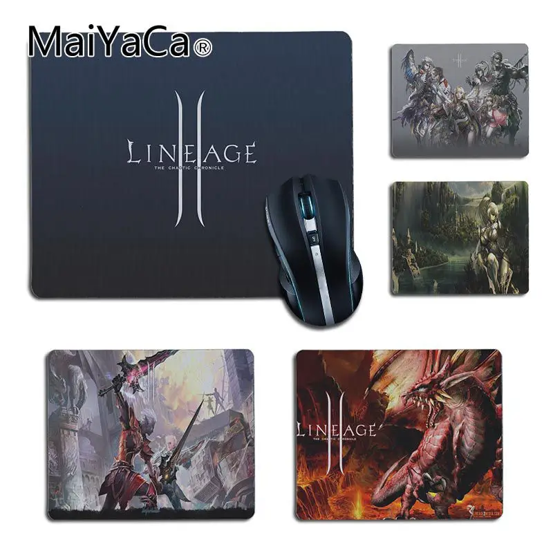 Красивый персонализированный игровой коврик для мыши MaiYaCa из аниме lineage 2