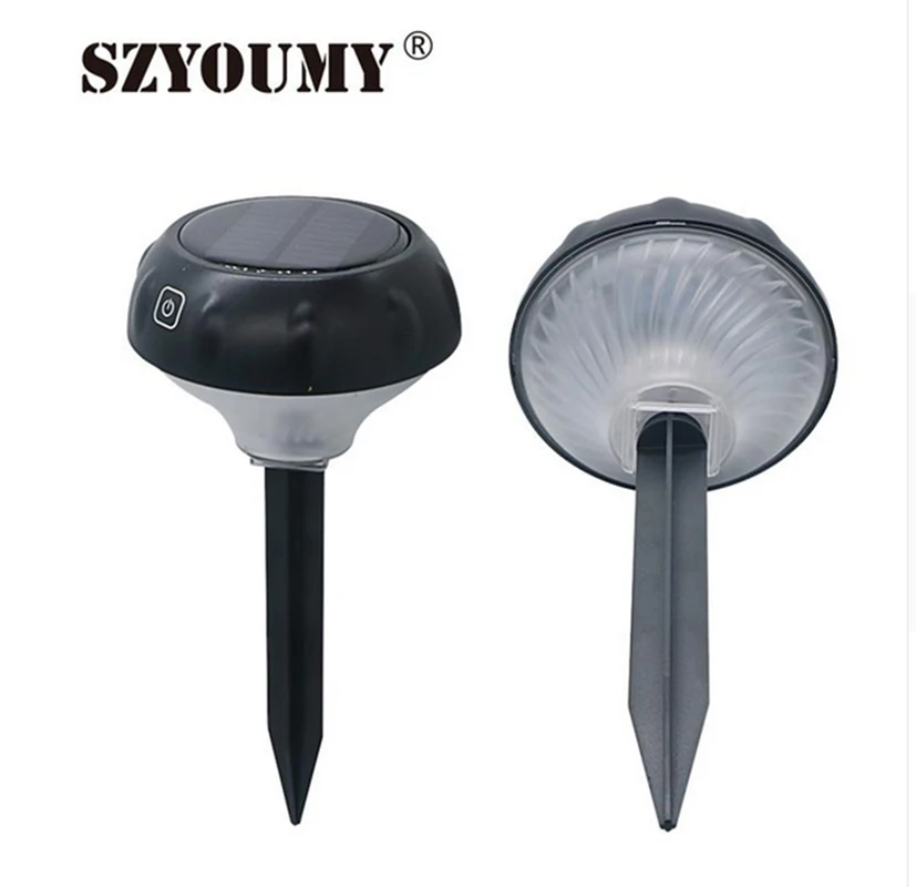 

SZYOUMY New Solar 10 Led Lamp Outdoor Lawn Light Microwave Induction Waterproof Lightning Protection Garden Landscape Lighting