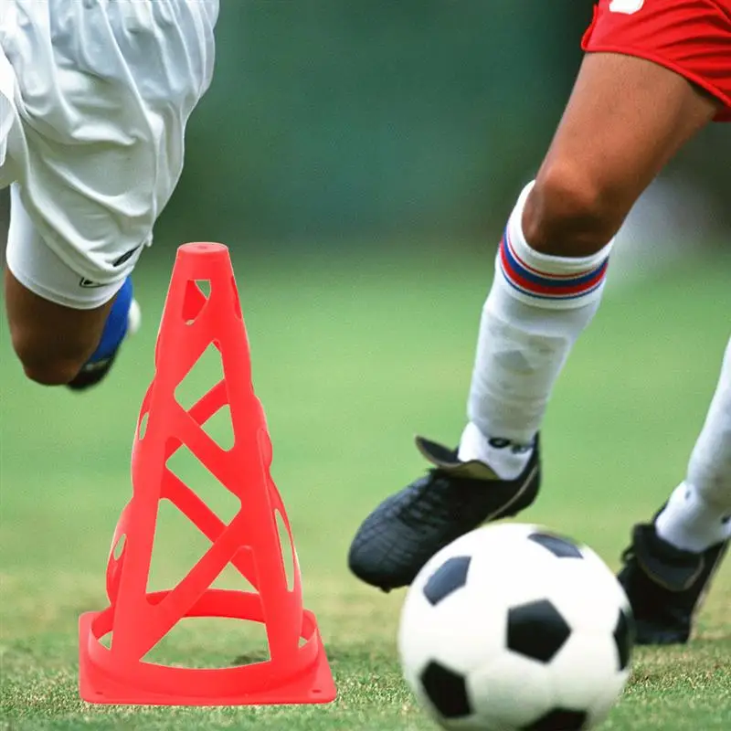 6 шт. складная пластиковая тренировка выносливости спортивные конусы
