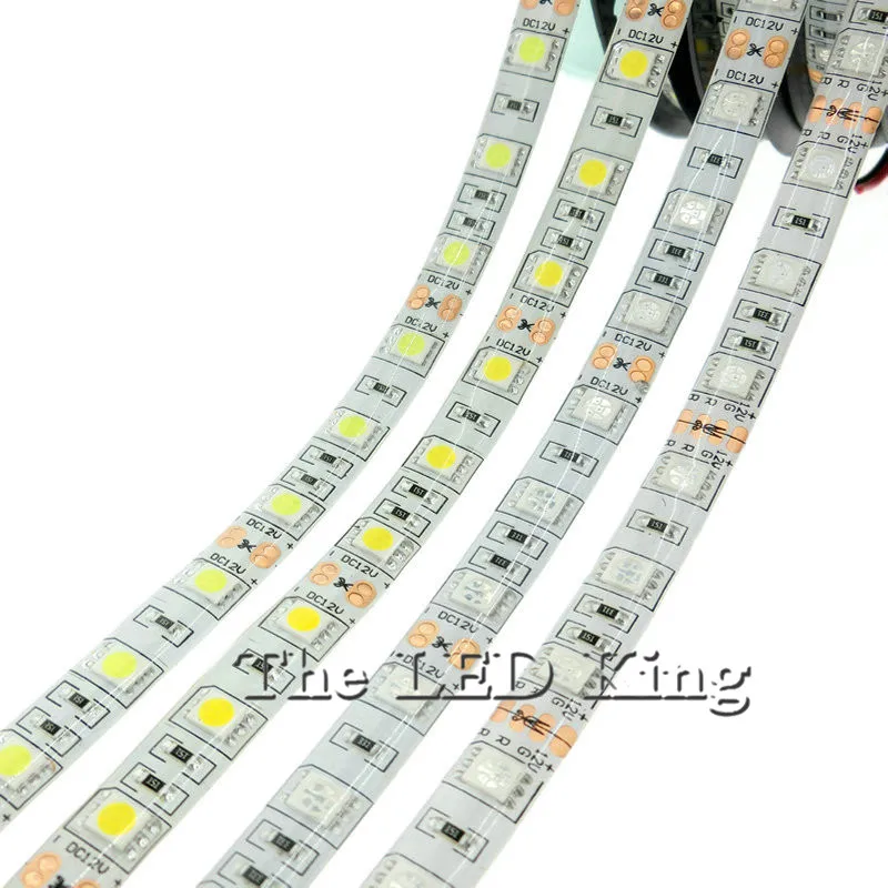 Новая Светодиодная лента 5050 IP20 DC12V 300 Leds 5 м/лот светильник RGB IP65 водонепроницаемая