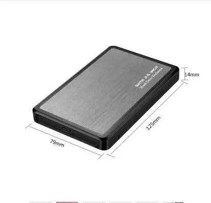 

Внешний жесткий диск с USB Type-C на 2,5 "SATA SSD HDD 22Pin, корпус для ноутбука, ПК и Windows