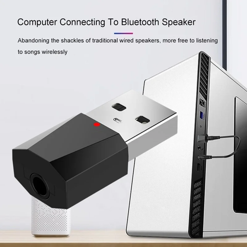 Мини портативный 3 5 мм беспроводной USB Bluetooth аудио приемник адаптер для дома
