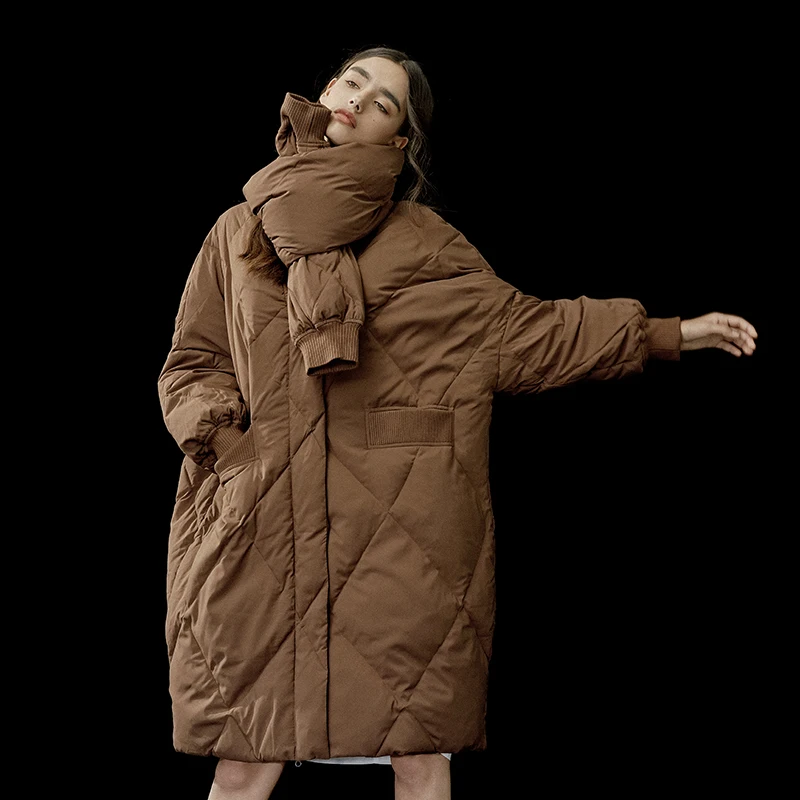 

Женское пальто с широкой талией Aporia. king, однотонное плотное белое пуховое пальто с широкой талией, 2019