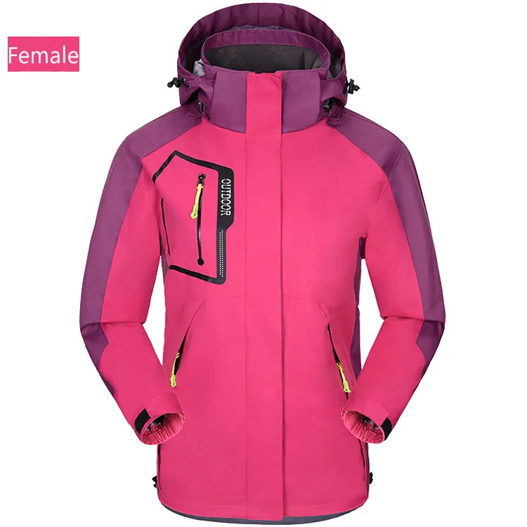 Мужская и женская одежда для альпинизма на осень зиму два комплекта дышащей