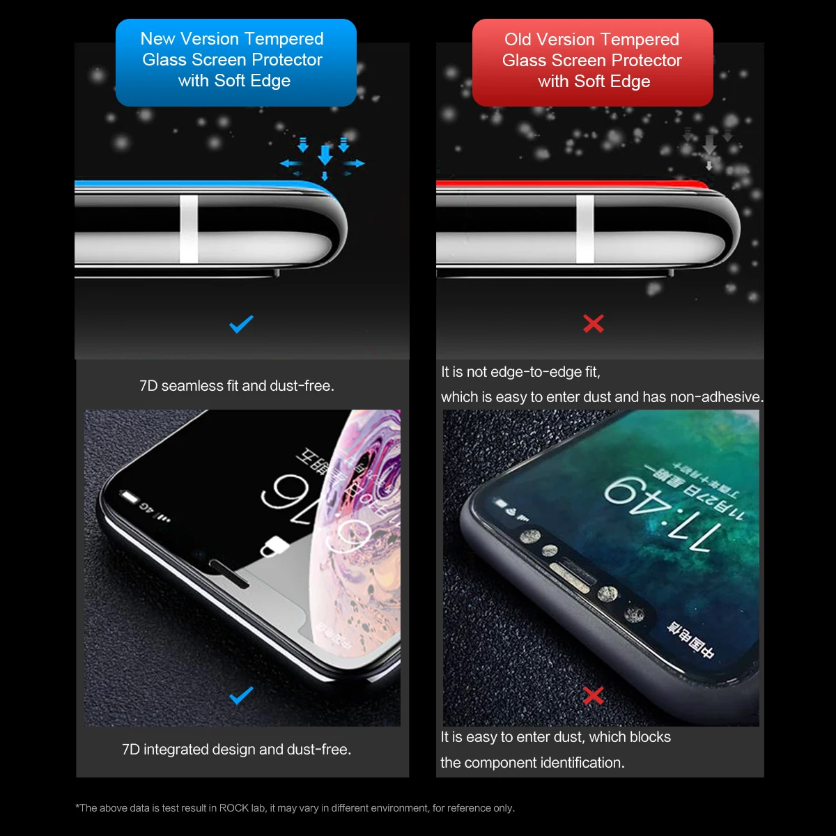 0,23 мм 3D изогнутое закаленное стекло для iPhone XS Max мягкий край Полное покрытие ультратонкий протектор экрана для iPhone 6,5"