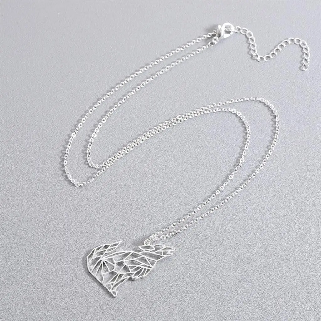 Модное ожерелье в виде животного Cxwind с волком кулон для женщин ювелирные изделия