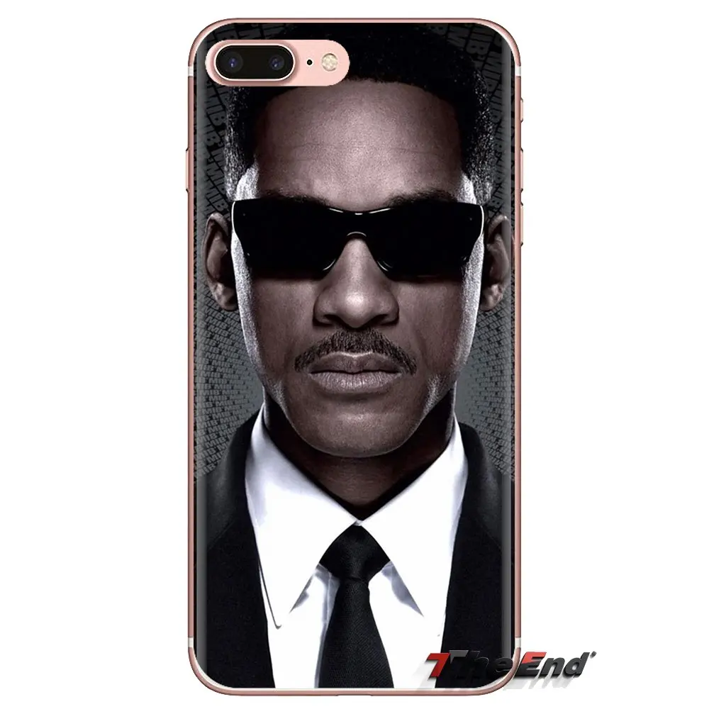 For Samsung Galaxy S3 S4 S5 Mini S6 S7 Edge S8 S9 S10 Plus Note 3 4 5 8 9 Dark Suit Mystery Man Men in Black Silicone Shell Case |