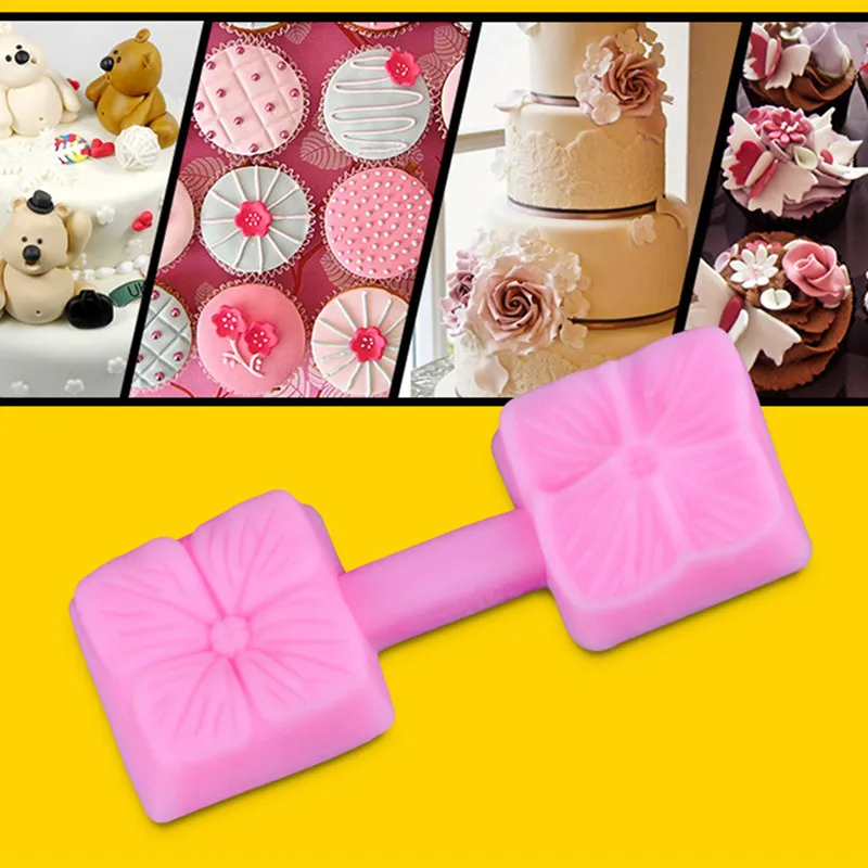 1 шт. силиконовая форма для торта в виде цветка клевера|baking mould|cake mold fondantchocolate decoration |