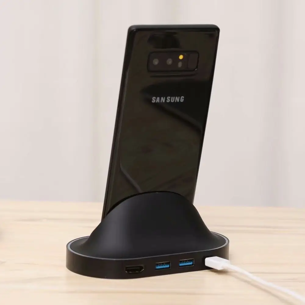 4в1 адаптер типа C на 4K HDMI USB 3 0 концентратор Ethernet зарядное устройство для Samsung Galaxy