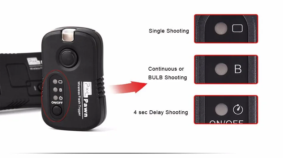 Pixel TF-363 контроллер триггера для вспышки Speedlite Беспроводной затвора Пульт дистанционного управления для sony a560 a550 a500 a450 a350 a57 a55 a35 a33 a65