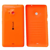 newest for nokia microsoft lumia 535 plastic battery cover rear housing back case housing