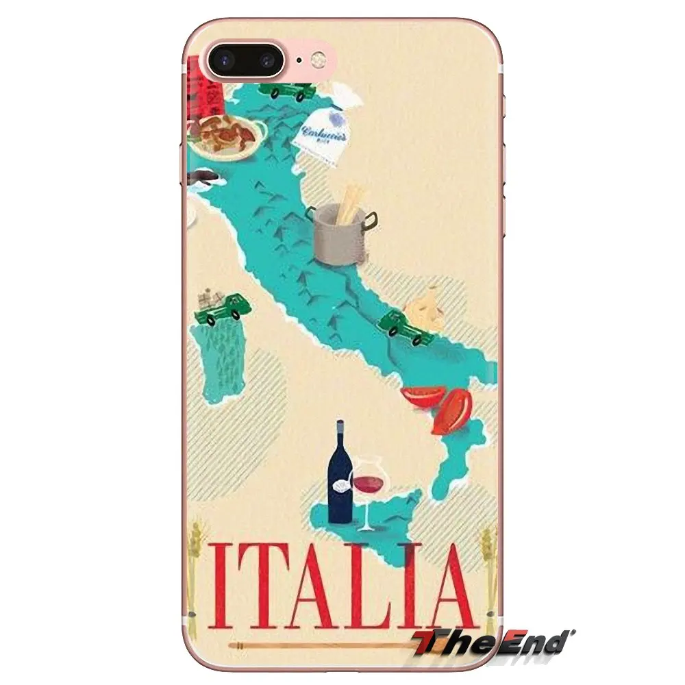 Soft Transparent Covers For Xiaomi Redmi 4A S2 Note 3 3S 4 4X 5 Plus 6 7 6A Pro Pocophone F1 Italy National Flag IT Eagle Banner |