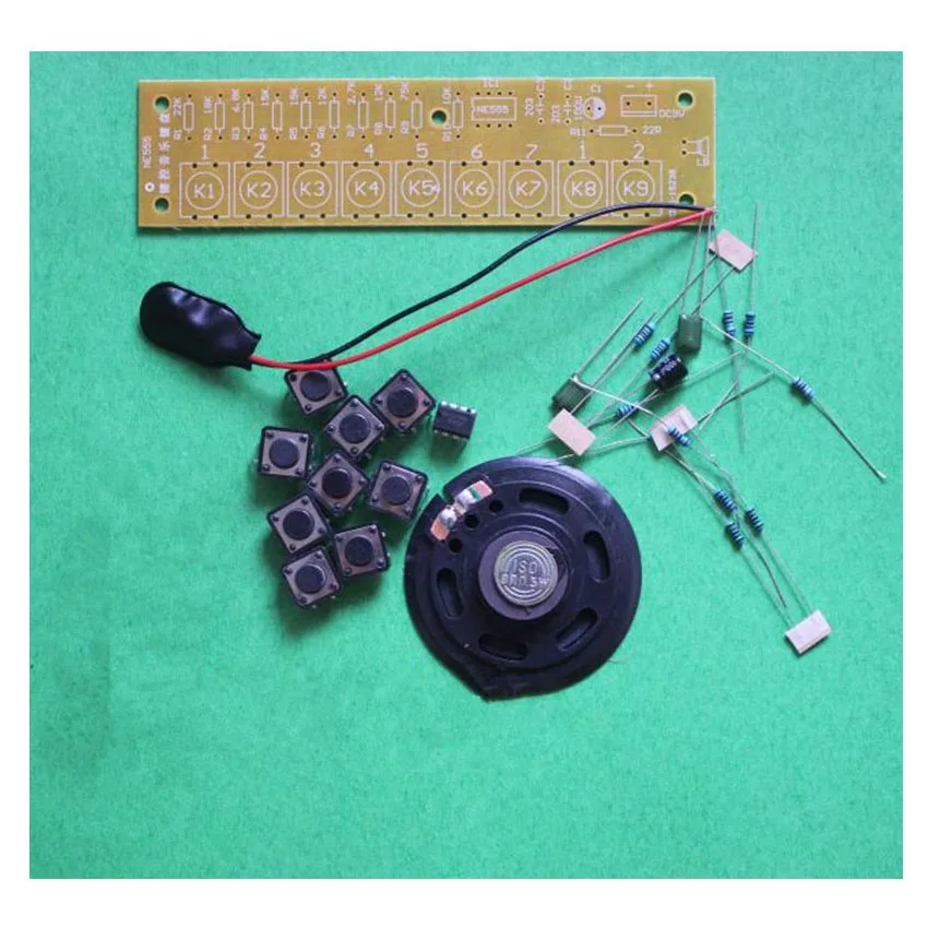 Cnikesin DIY NE555 интегральной схемы ключ клавиатура люкс Запчасти производство