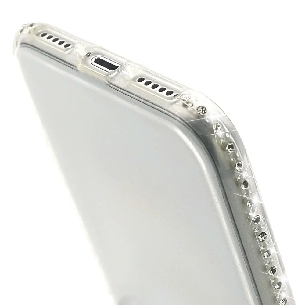 Ascromy для iPhone XS Max чехол Блестящий Роскошный прозрачный силиконовый милый XR X S 8 Plus 7