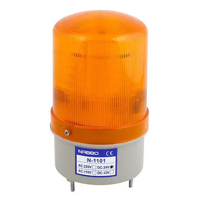 

DC 24V Industrial Signal Tower Rotary Yellow Alarm Warning Light